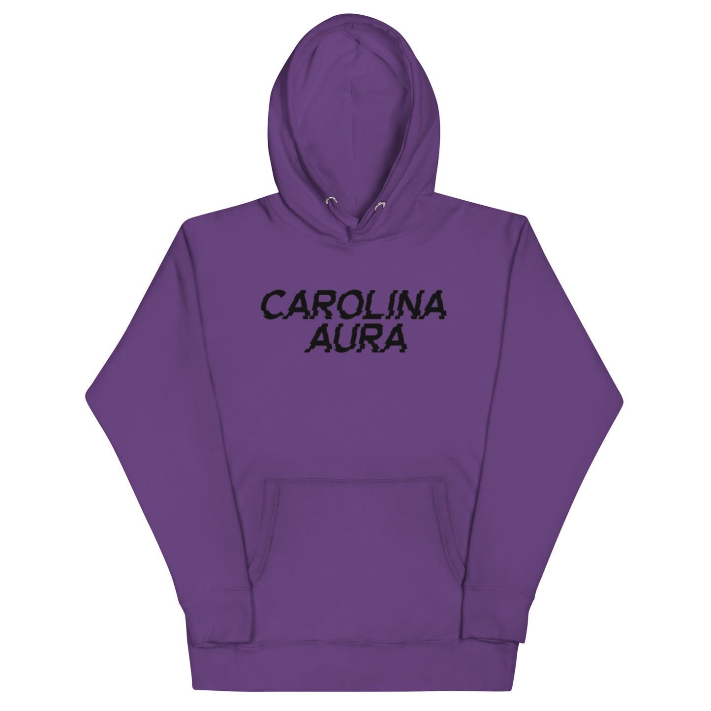 Carolina Aura - Black on Purple Hoodie (special Halloween promotional item)